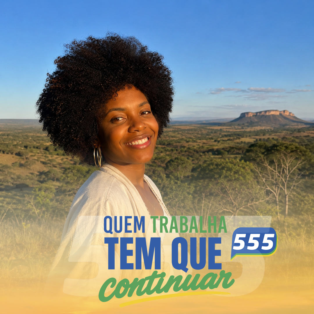 Exemplo de foto de perfil da campanha