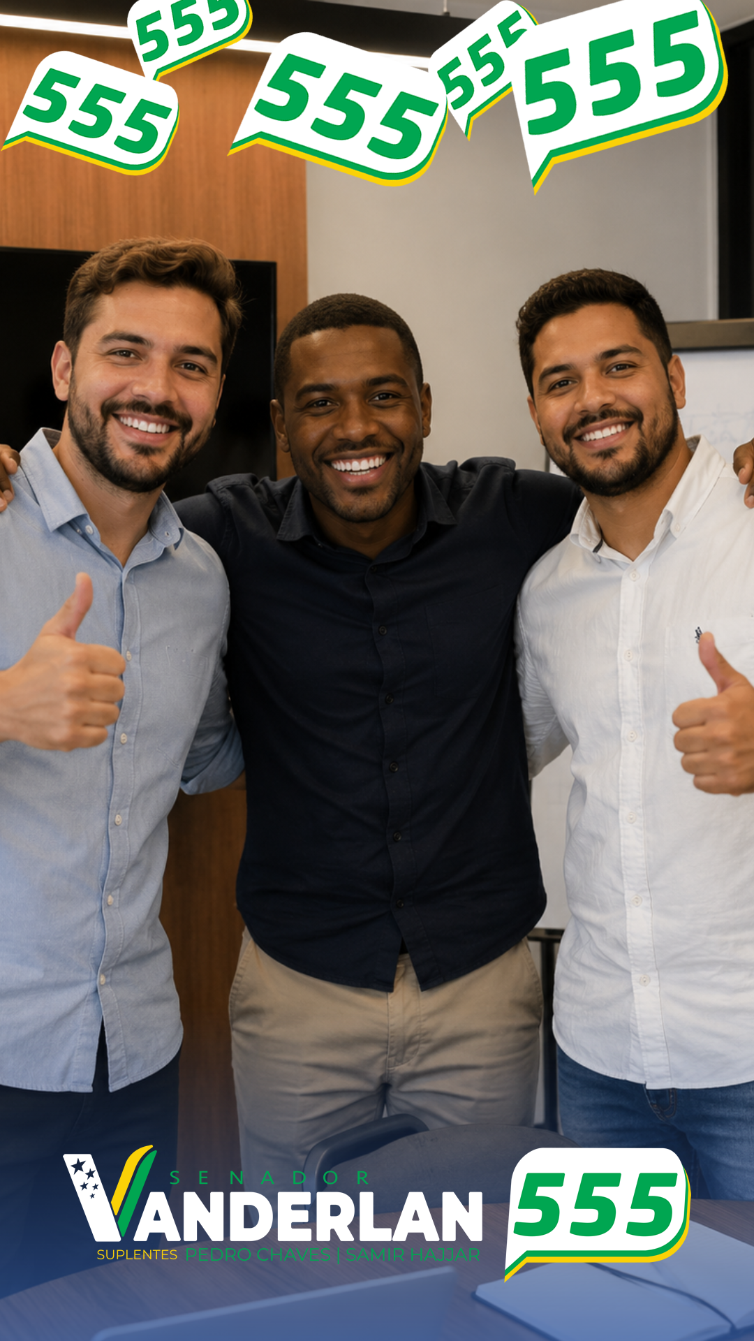 Exemplo de story da campanha