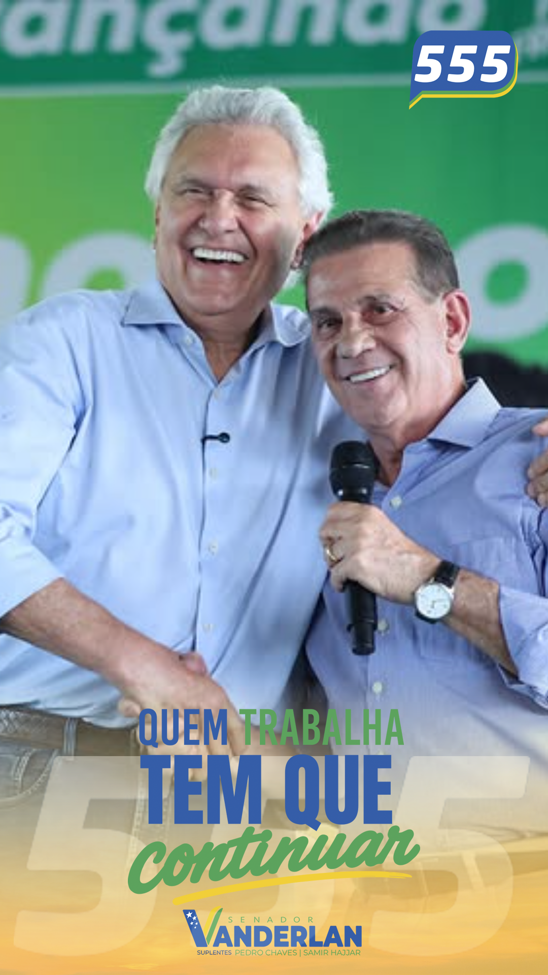 Exemplo de story da campanha